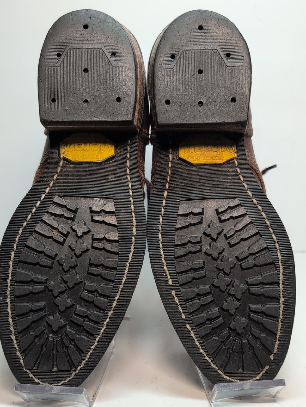Darango vintage Packer lace up mid-calf Vibram boots women's size 6 - Picture 12 of 15